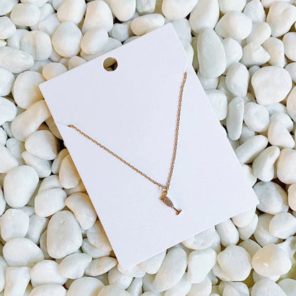 Cheers To Happily Ever After Necklace - Catch Cards