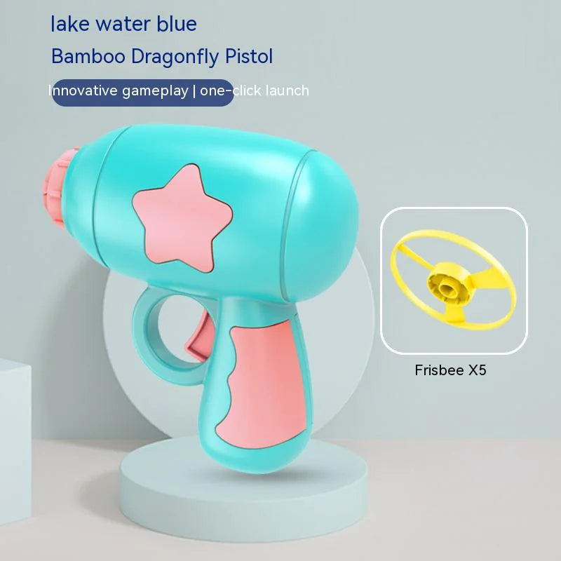 Training Launcher with Flying Discs WEM Support (www.WEM.support)