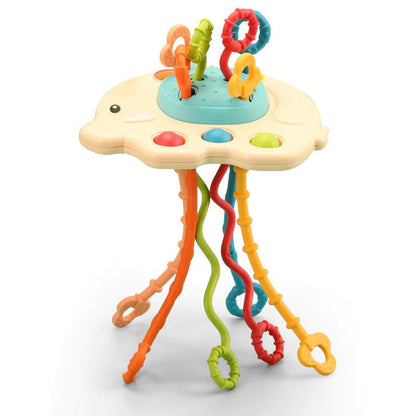 Chouchoule Elephant Finger UFO Toy - Catch Cards