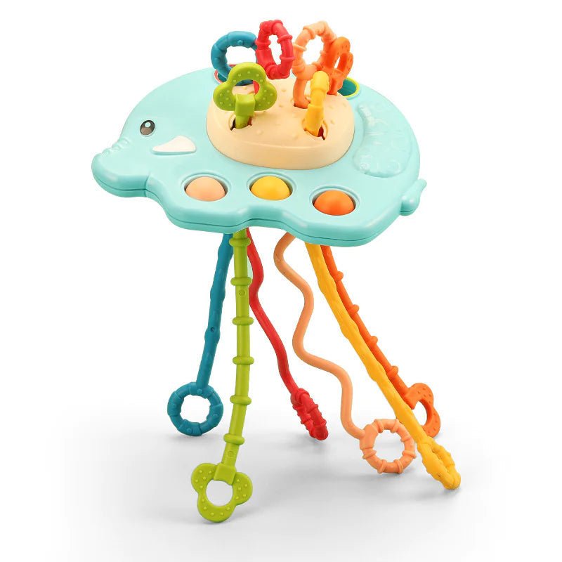 Chouchoule Elephant Finger UFO Toy - Catch Cards