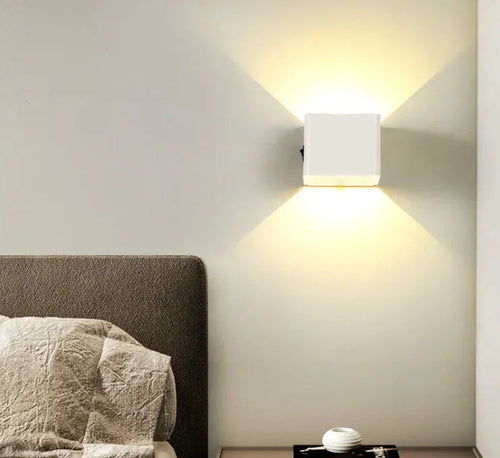 Rechargeable Bedroom Bedside Wall Lamp WEM Support (www.WEM.support)
