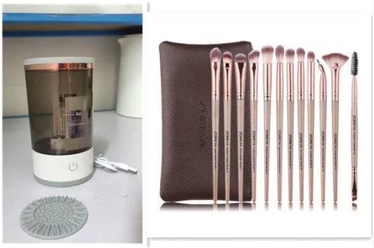 Women Eye Shadow Brush Cleaning Tool WEM Support (www.WEM.support)