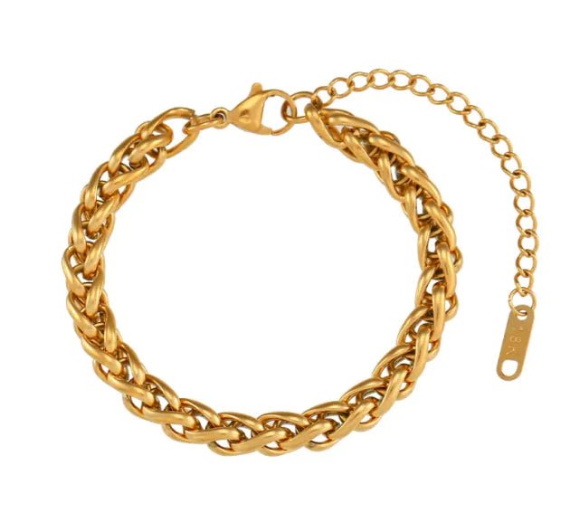 Colar de Aço Inoxidável Gold Luxe - Catch Cards