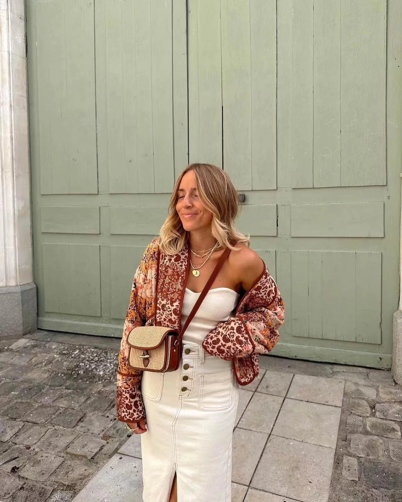 Collar Jacket - Catch Cards