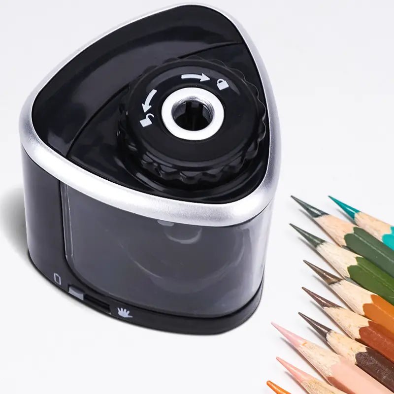 Compact Power Pencil Sharpener - Catch Cards