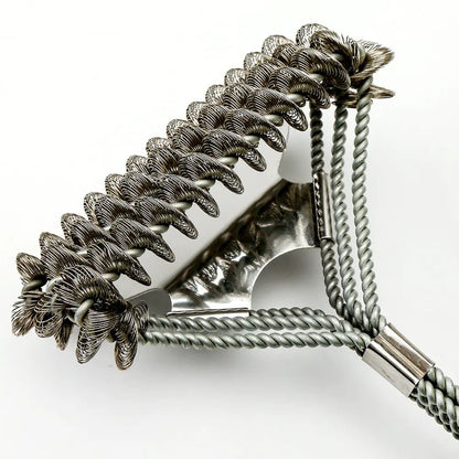 Conjunto de Escova para Grelha de Churrasco em Aço Inoxidável - Catch Cards