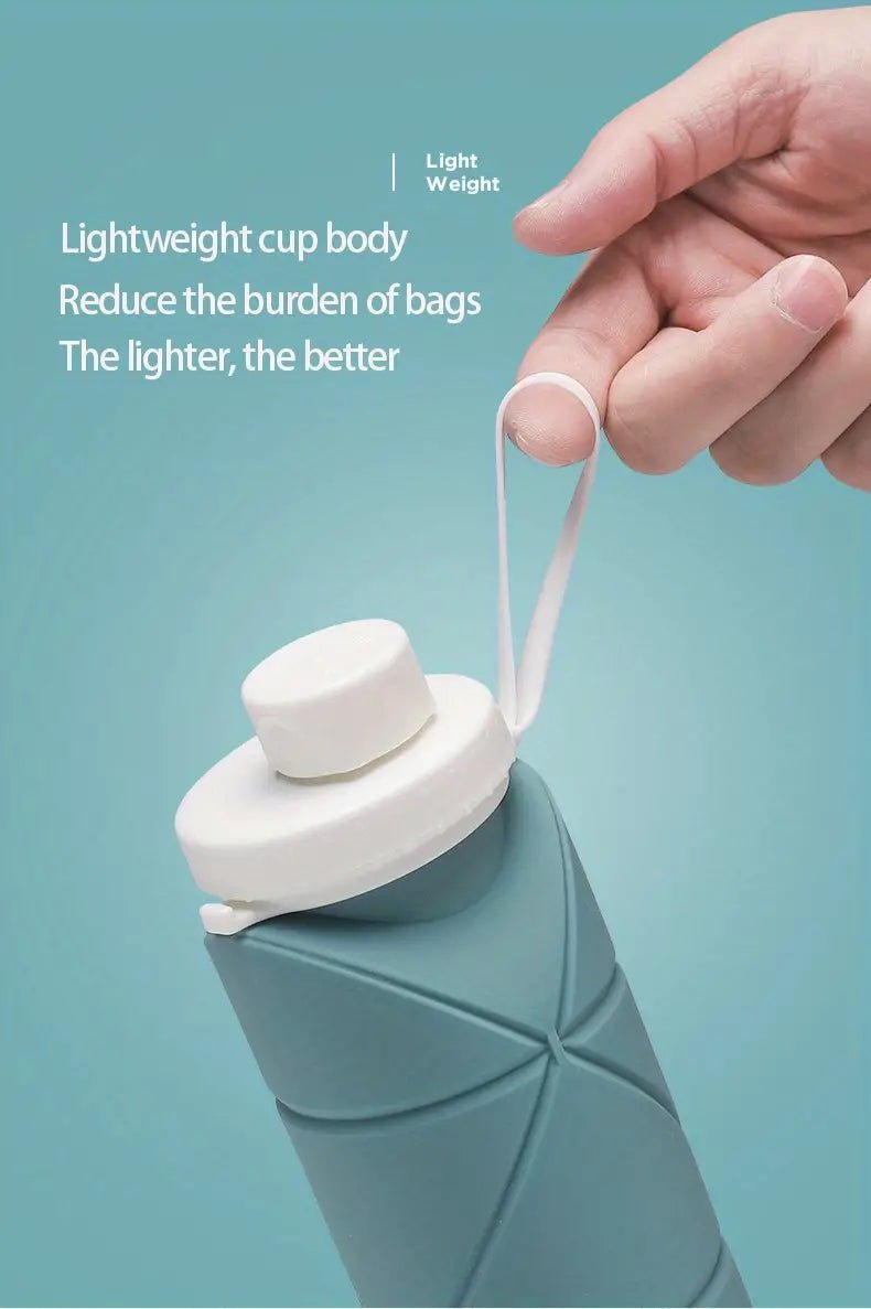 Copo de Água Dobrável de Silicone Portátil - Catch Cards