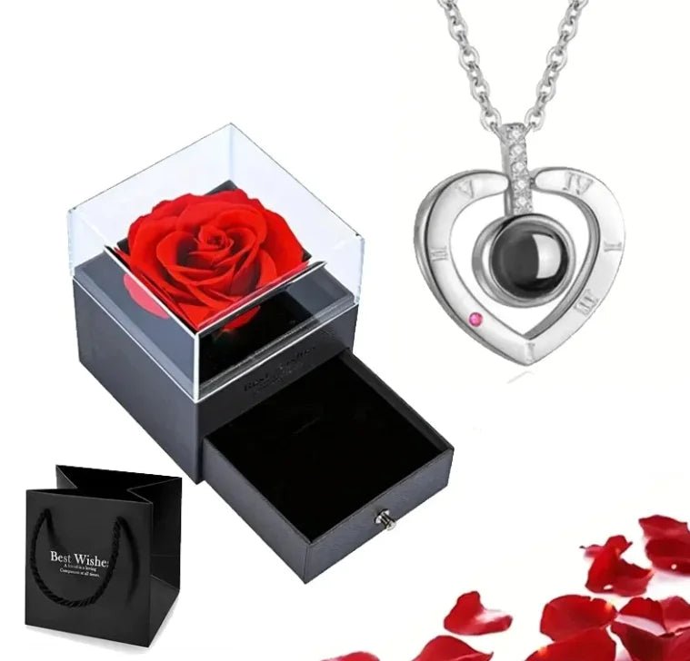 Copper Heart Pendant Necklace - Catch Cards