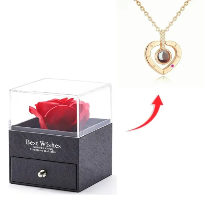 Copper Heart Pendant Necklace - Catch Cards