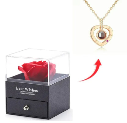 Copper Heart Pendant Necklace - Catch Cards