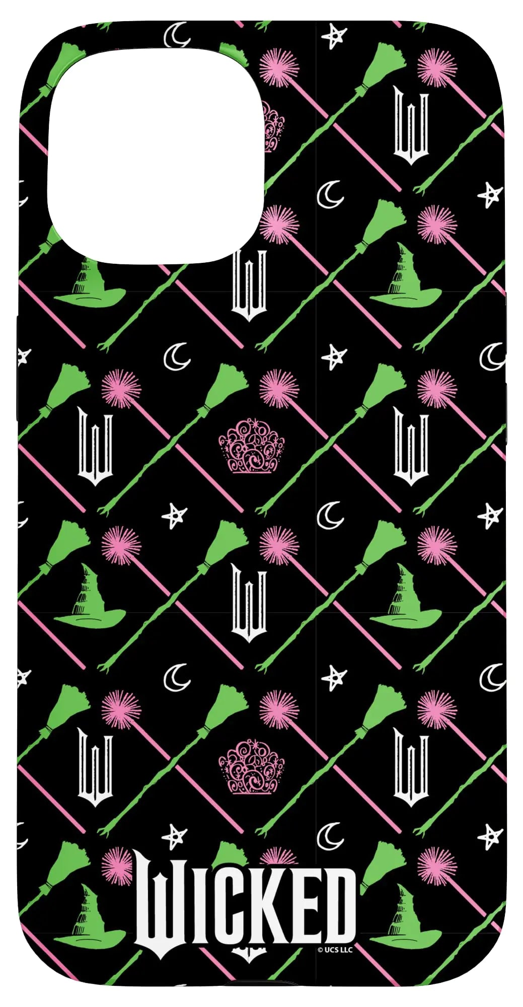 iPhone 14 Plus Wicked Broomsticks & Wands All Over Print Case