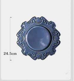 Creative Baroque European Tableware Set (Dinner Plates & Bowls) - Catch Cards