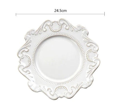 Creative Baroque European Tableware Set (Dinner Plates & Bowls) - Catch Cards