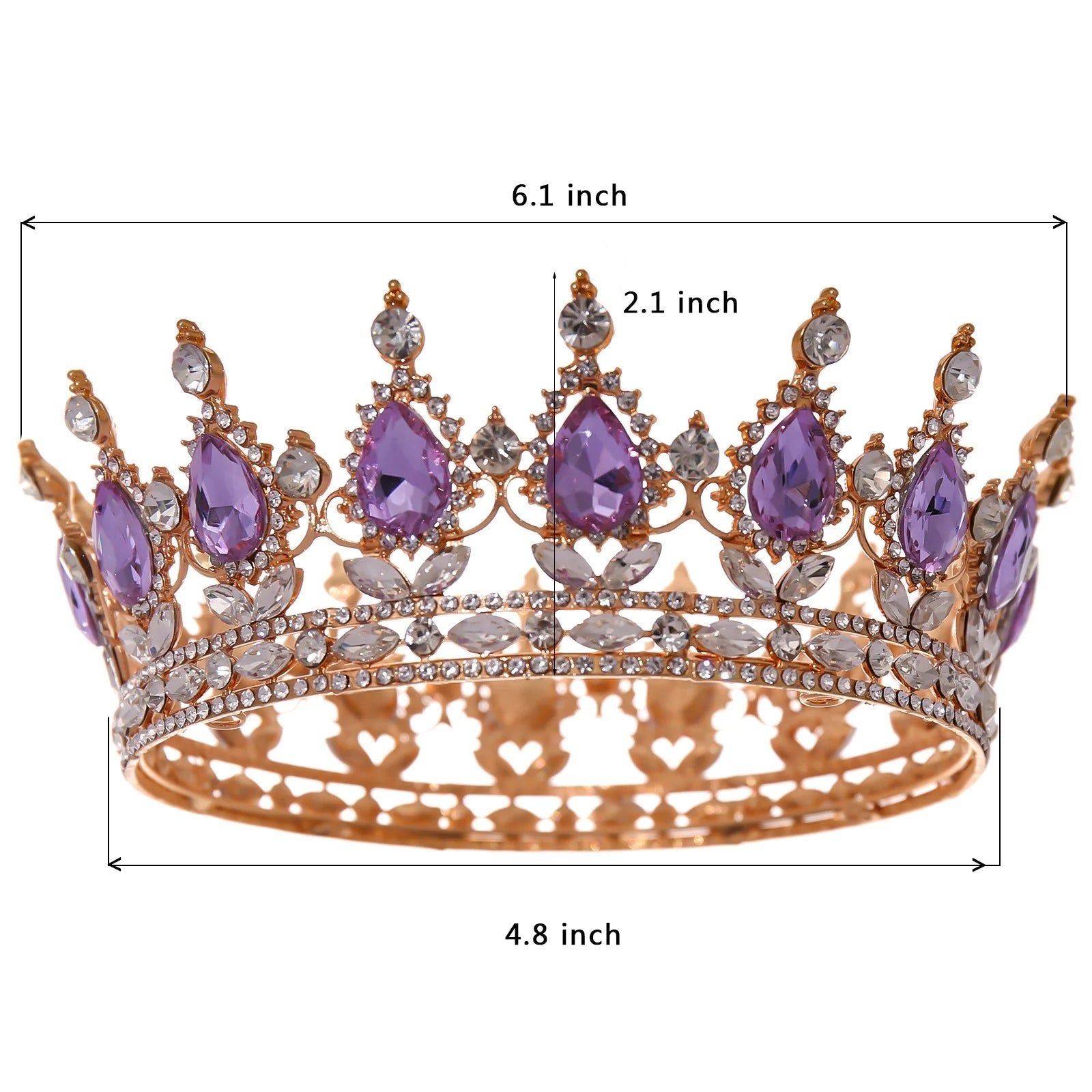 Crystal Bridal Crown - Catch Cards