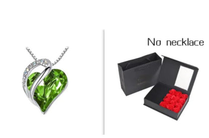 CrystalHeart Heart - Shaped Pendant Necklace - Catch Cards