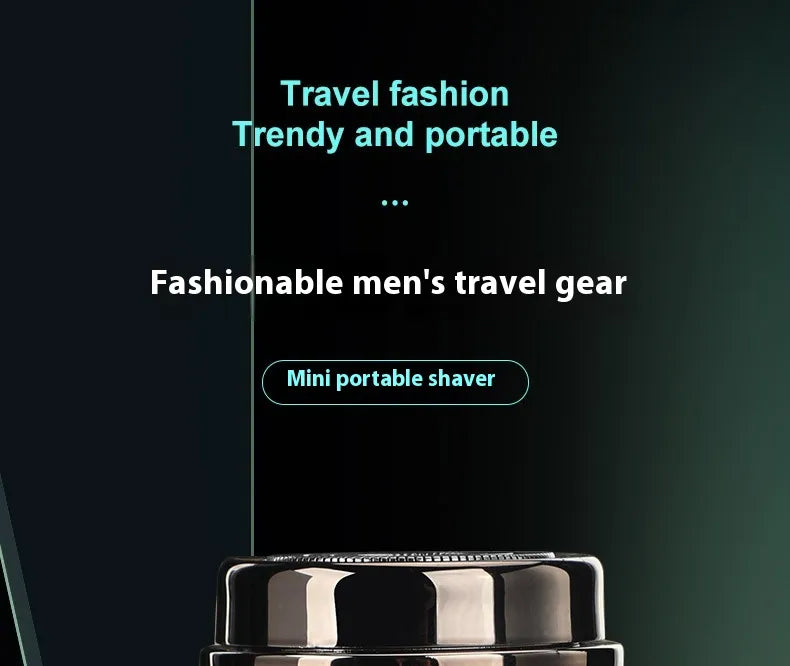 Rechargeable Washable Travel Men's Shaver WEM Support (www.WEM.support)