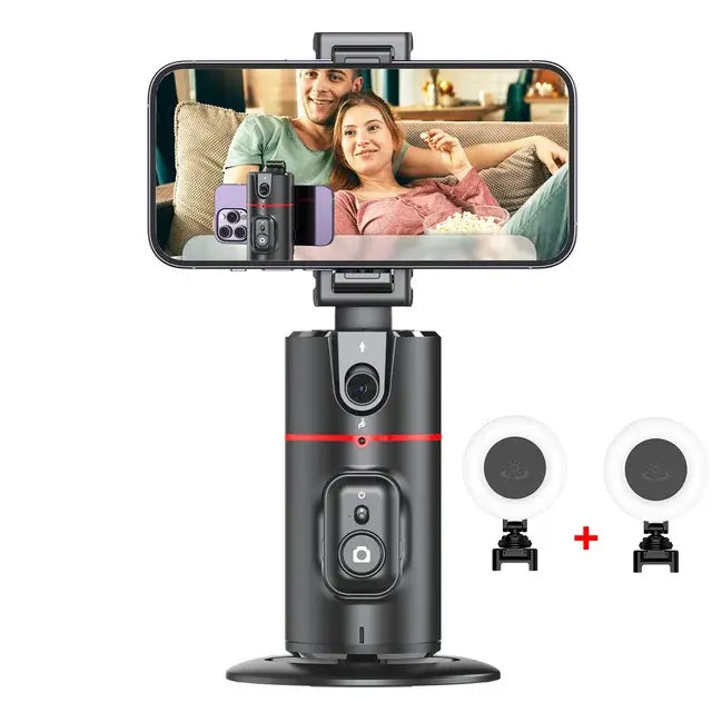 Auto Face Tracking Tripod with Stabilizer WEM Support (www.WEM.support)