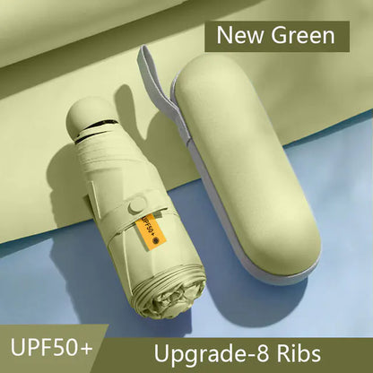 Guarda-Sol Mini Portátil com 8 Hastes