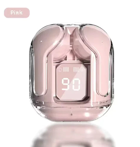 Wireless Bluetooth Earbuds with Digital Display & Call Function WEM Support (www.WEM.support)