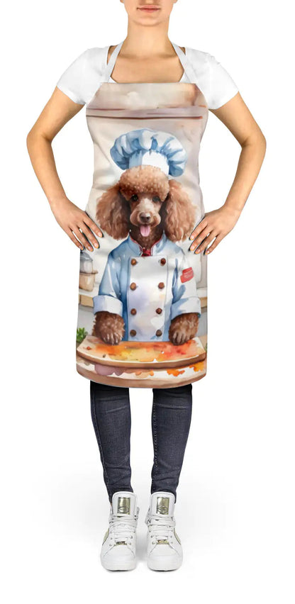 Chocolate Poodle The Chef Apron WEM Support (www.WEM.support)