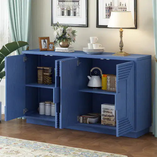 Solid Wood 4-side Cabinet WEM Support (www.WEM.support)