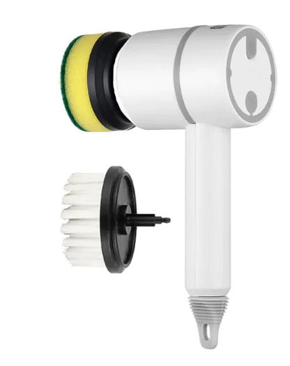 PowerScrub Electric Cleaning Brush - Multifunctional Scouring Pad WEM Support (www.WEM.support)