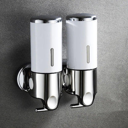 Wall-Mounted Shampoo & Shower Gel Dispenser WEM Support (www.WEM.support)