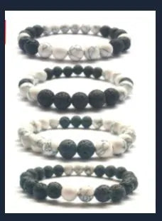 Lava Stone Aromatherapy Essential Oils Diffuser Bracelet WEM Support (www.WEM.support)