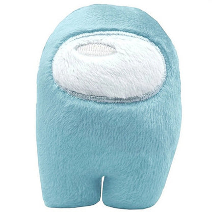 Pelúcia Fofa do Among Us com Música: Boneco Vermelho Pequeno e Fofo para o Natal WEM Support (www.WEM.support)