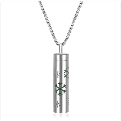316L Stainless Steel Perfume Oil Diffuser Necklace WEM Support (www.WEM.support)