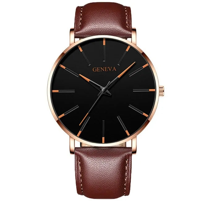 Minimalist Ultra Thin Watches For Men WEM Support (www.WEM.support)