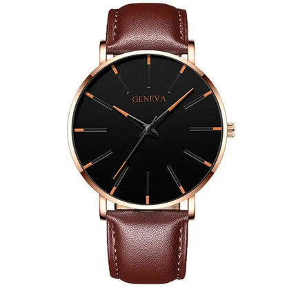 Minimalist Ultra Thin Watches For Men WEM Support (www.WEM.support)