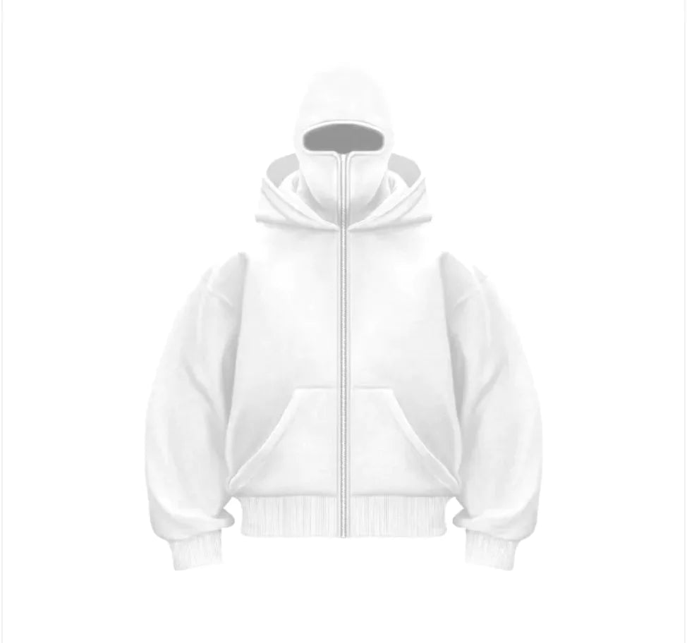 Fleece-Lined Dual Hood Sweatshirt