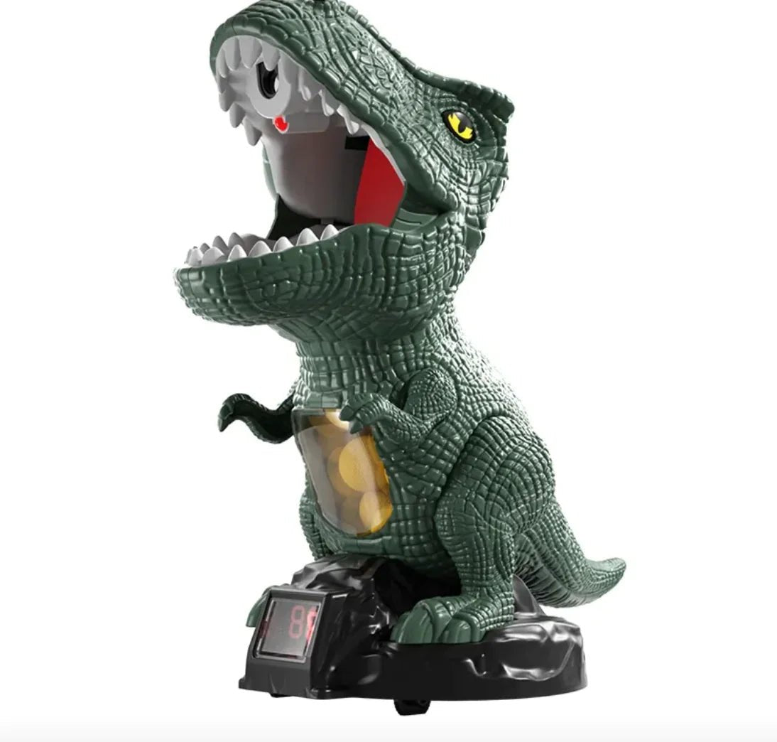 Dinosaur Shooting Air - Powered Soft Bullet Game - Catch Cards