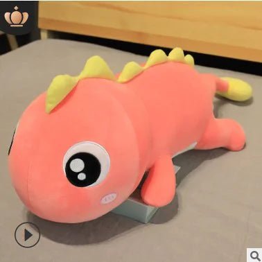 Dinosaur sleeping large pillow - Catch Cards