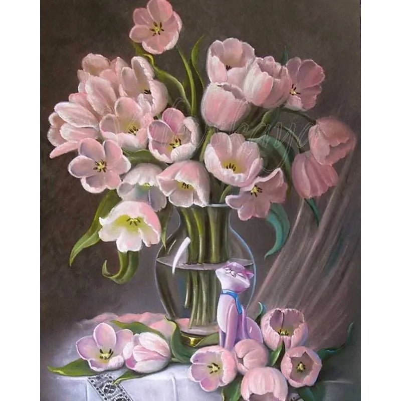 DIY Kit Picture Oil Painting - Catch Cards