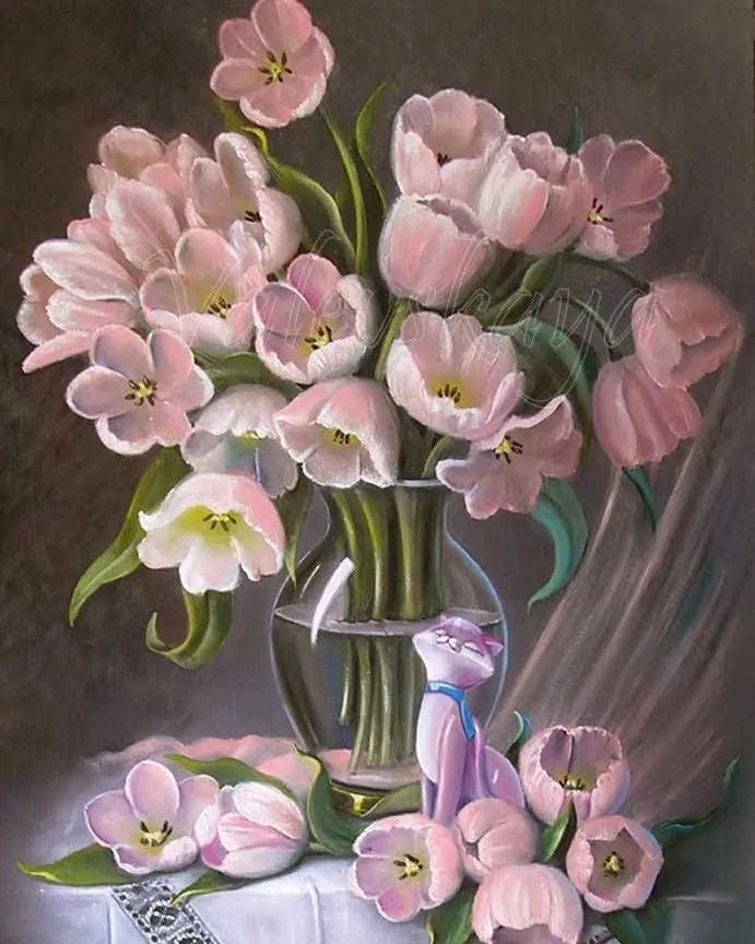 DIY Kit Picture Oil Painting - Catch Cards