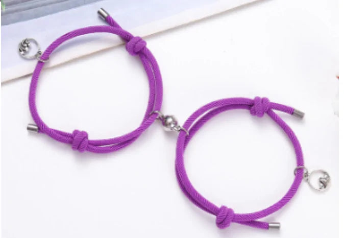 Magnet Attract Couples Bracelet WEM Support (www.WEM.support)