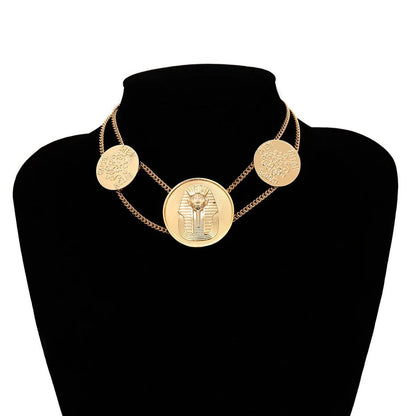 Ingemark Egyptian Pharaoh Nefertiti Choker WEM Support (www.WEM.support)