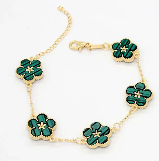 Double - Sided Plum Blossom Bracelet - Catch Cards