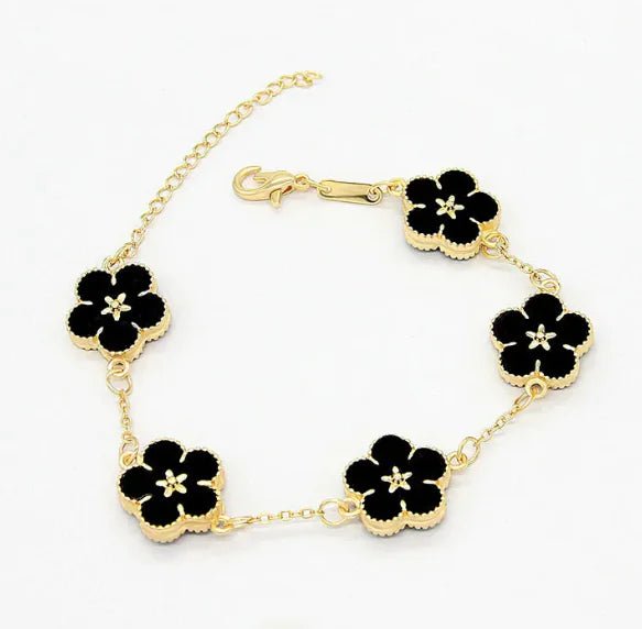 Double - Sided Plum Blossom Bracelet - Catch Cards