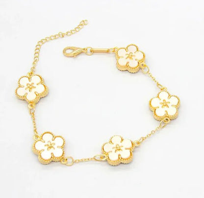 Double - Sided Plum Blossom Bracelet - Catch Cards