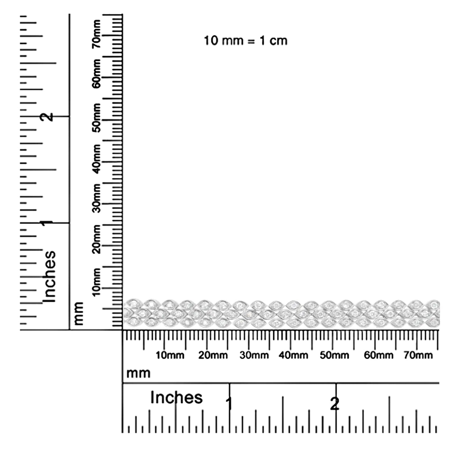 .925 Sterling Silver 3.0 Cttw Diamond Pave-Set Marquise Shaped Banded Link Bracelet (I-J Color, I2-I3 Clarity) - 7-1/4" WEM Support (www.WEM.support)