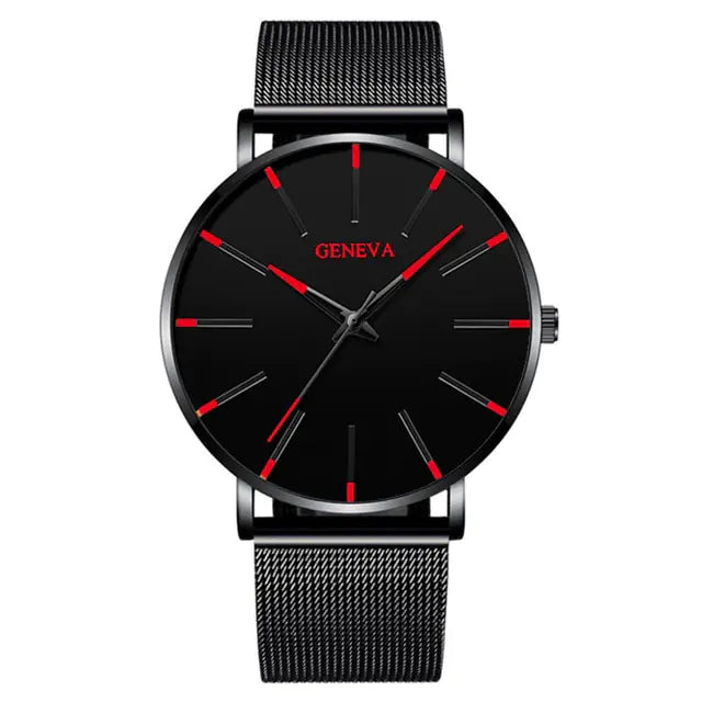 Minimalist Men's Fashion Ultra Thin Watch WEM Support (www.WEM.support)