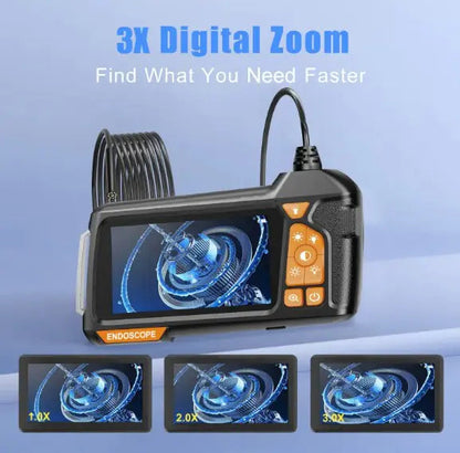 Handheld Single Lens With Screen Endoscope HejK.com