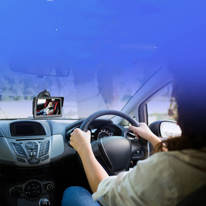 5" AHD Baby Car Monitor with Infrared Camera