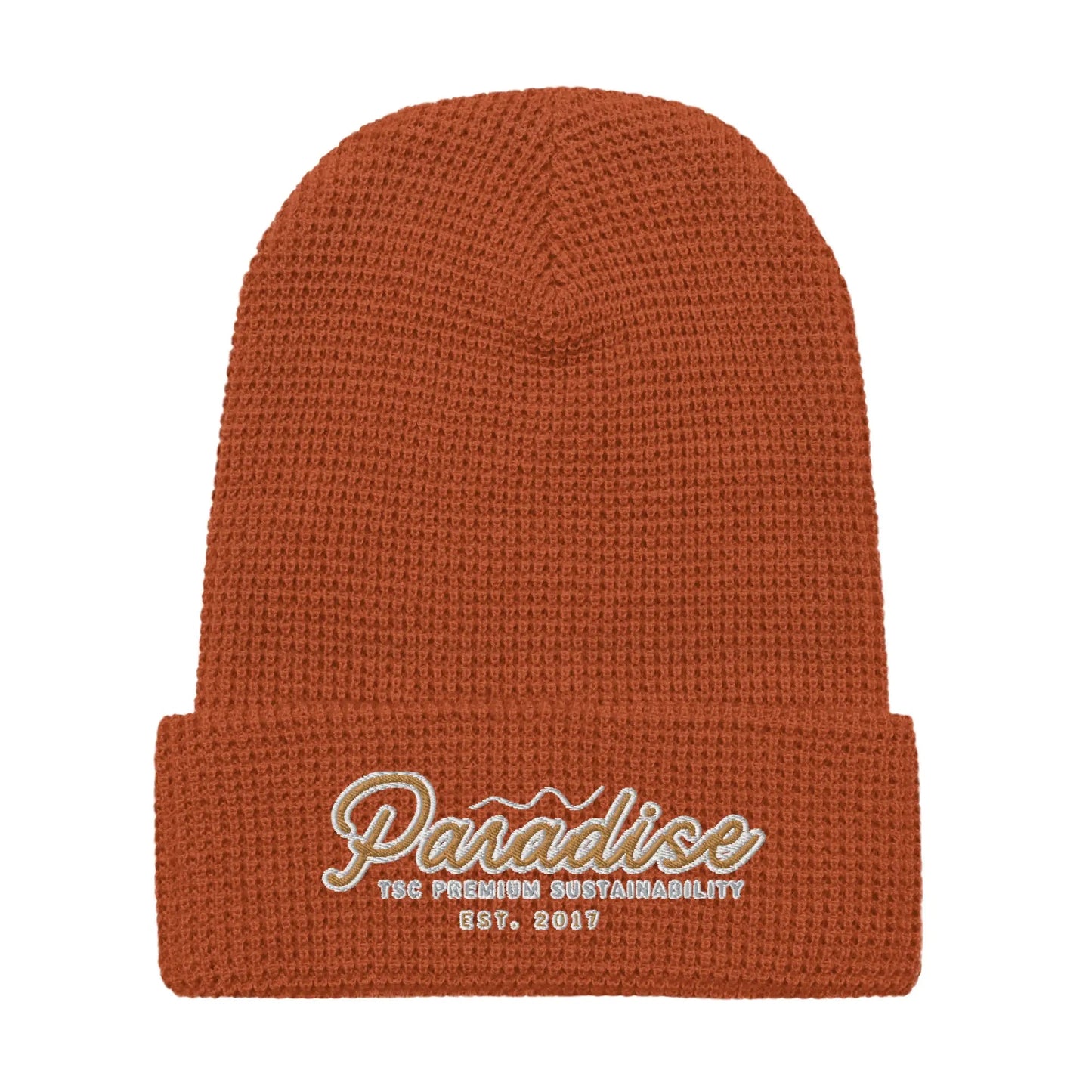 Premium Paradise Waffle Beanie WEM Support (www.WEM.support)