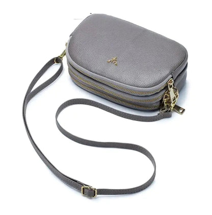 Leather cross-body mini bag WEM Support (www.WEM.support)