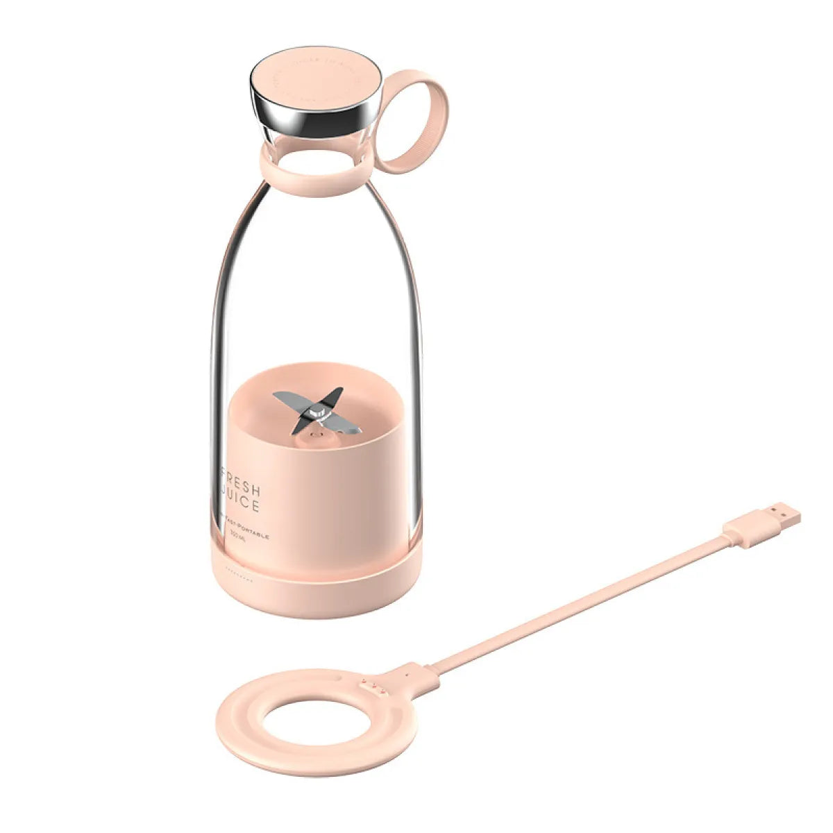 USB Magnetic Charging Mini Portable Travel Electric Juicer WEM Support (www.WEM.support)