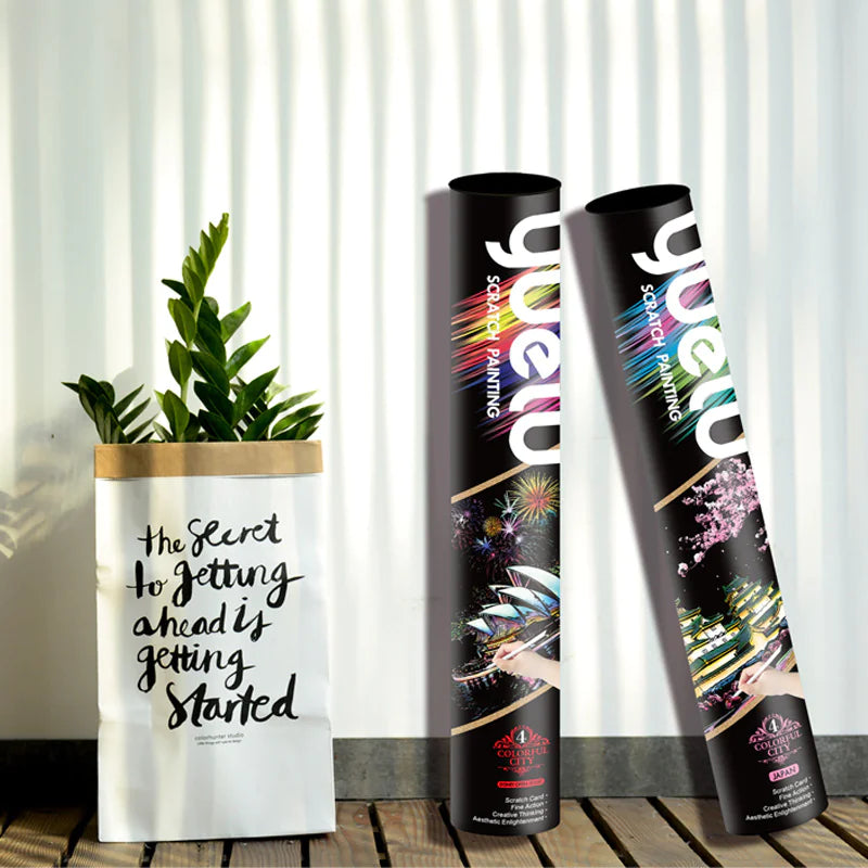 UrbanGlow Scratch Painting WEM Support (www.WEM.support)